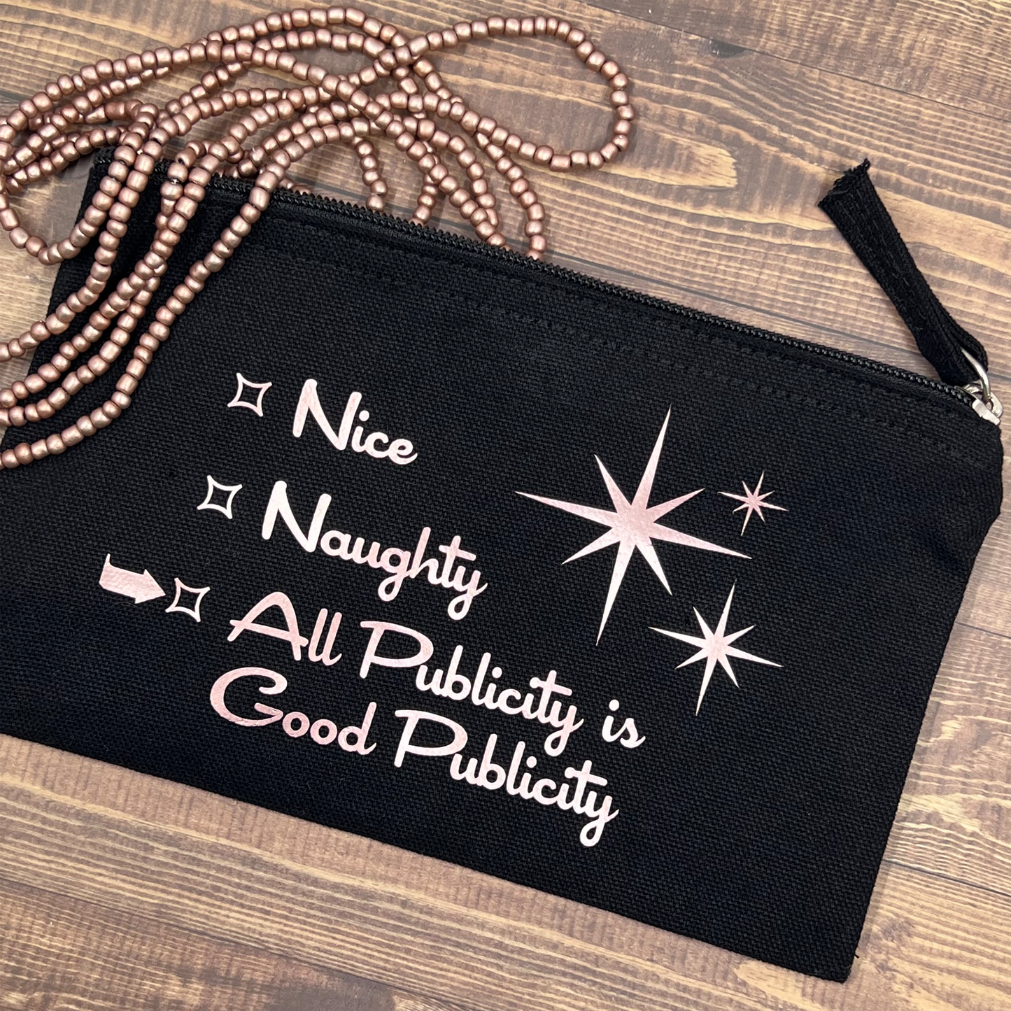 Publicity Zipper Canvas Pouch 8x5
